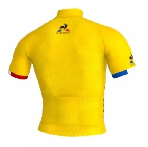 CAMISA CICLISMO LE COQ SPORTIF NEW ELITE AMARELO - M