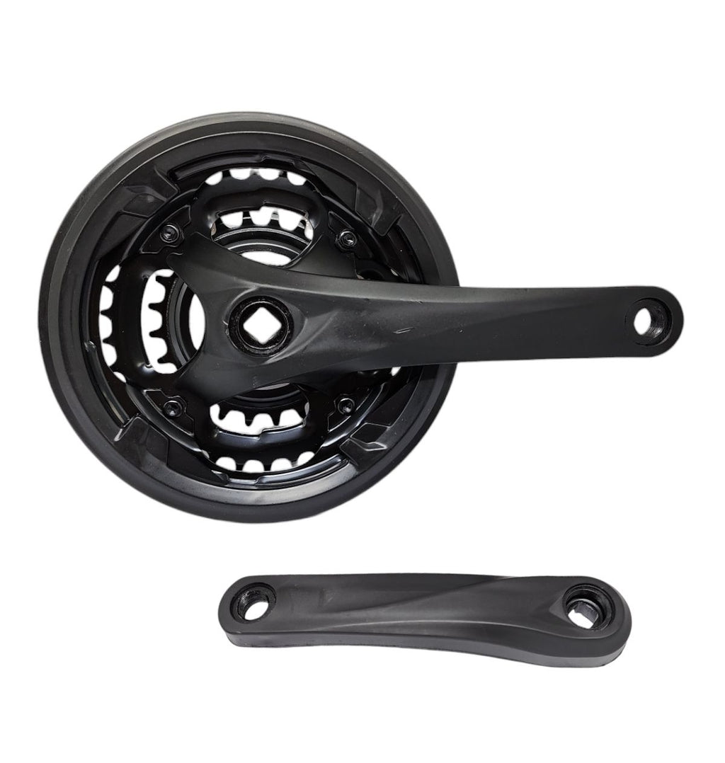 Pedivela Triplo 24/34/42t 170 Mm Com Protetor Corrente