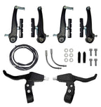Kit Freio V-Brake Nylon C/ Macanetas + Cabos + Conduites