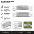 REFLETOR DE RODA TRANSPARENTE  PAR