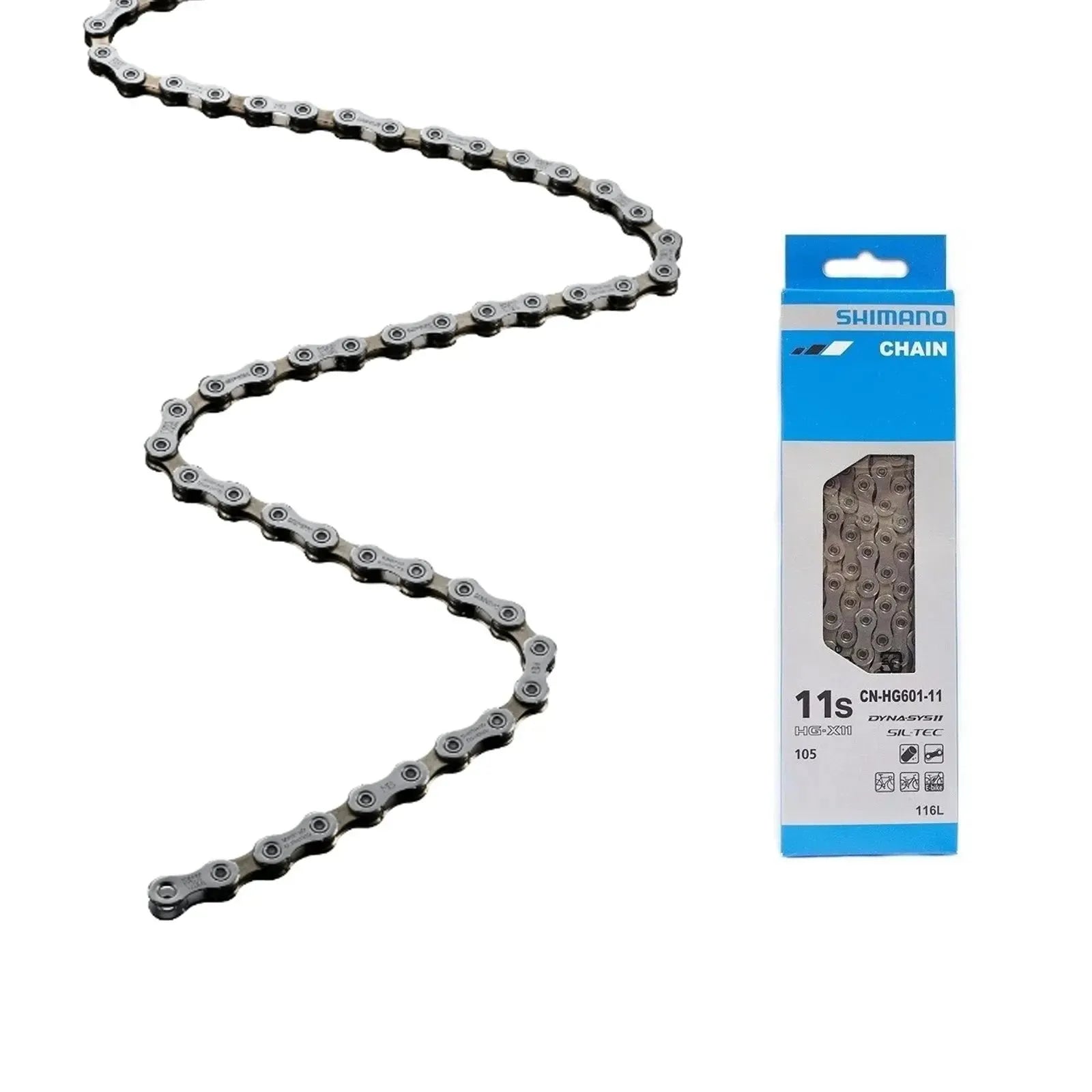 CORRENTE FINA SHIMANO HG601 138L PARA 11V 105/CUES (ICNHG60111138)