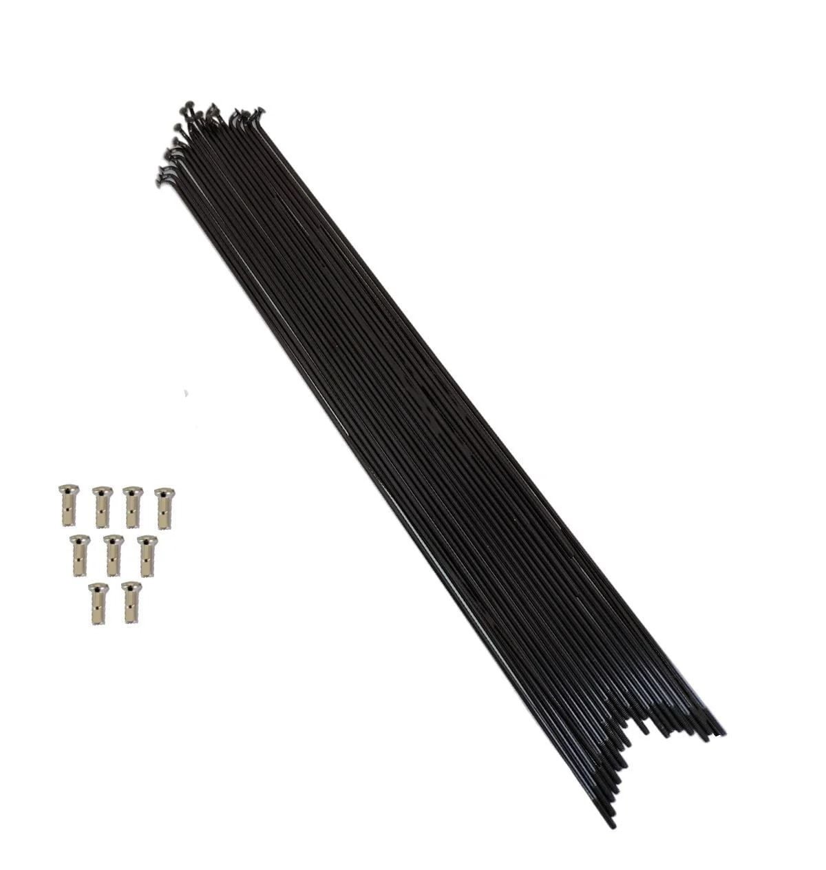 RAIO FINO VELOFORCE 288MM X 2,0MM ZINCADO PRETO UNIDADE