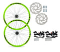 RODAS 26 VMAXX SL DISC VERDE ROSCA + FREIO DISCO MECANICO
