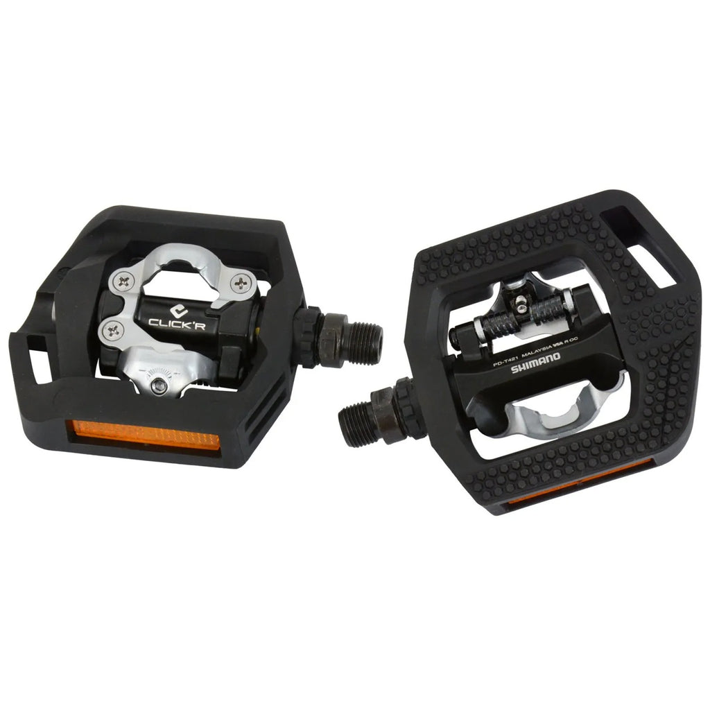 PEDAL 9/16 CLIP PLATAFORMA SHIMANO PD-T421 CLICK-R