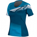 CAMISA CICLISMO ALPINESTARS STELLA FEMININA - AZUL - G