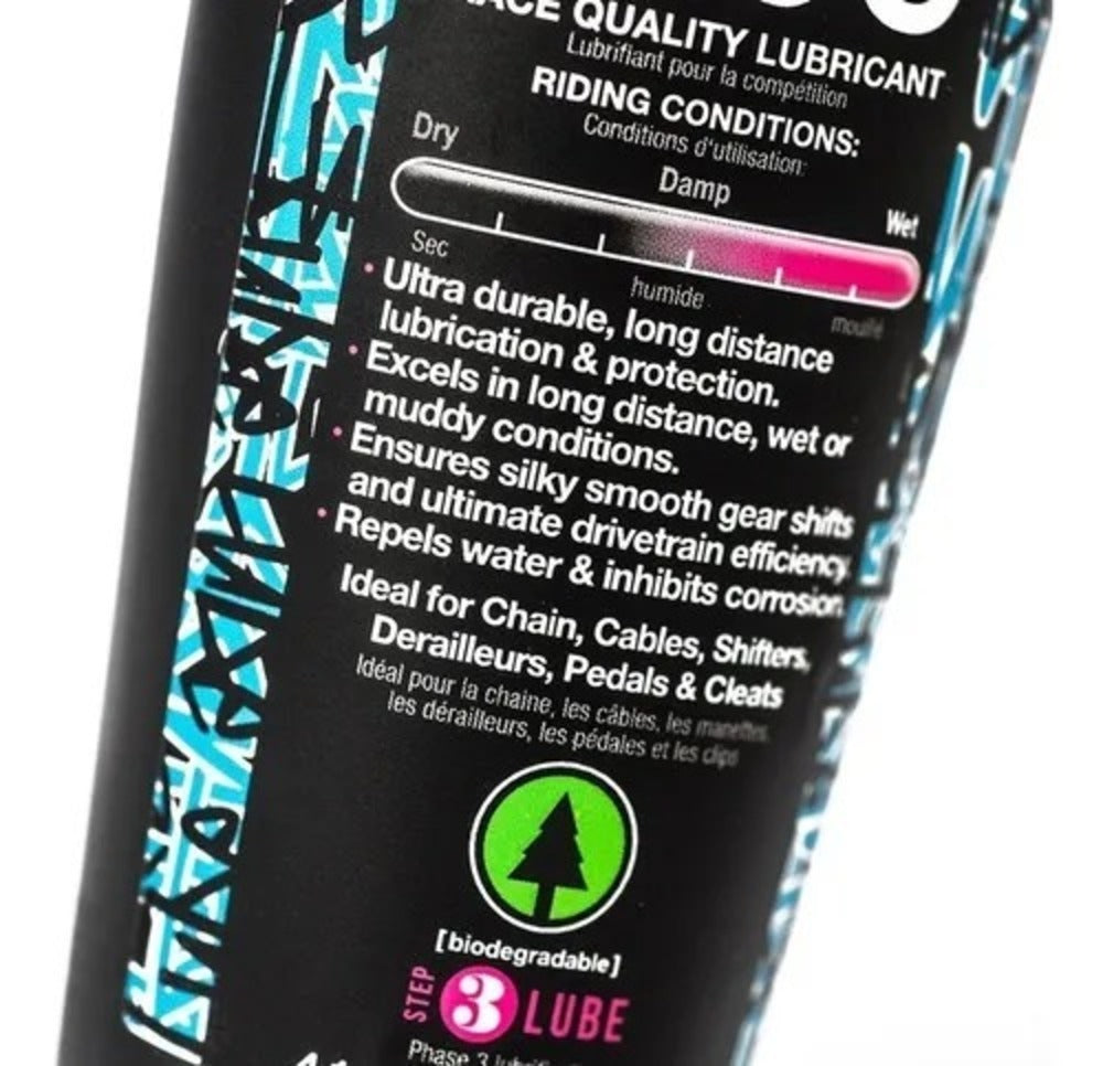 LUBRIFICANTE WET LUBE UMIDO 120ML - MUC-OFF