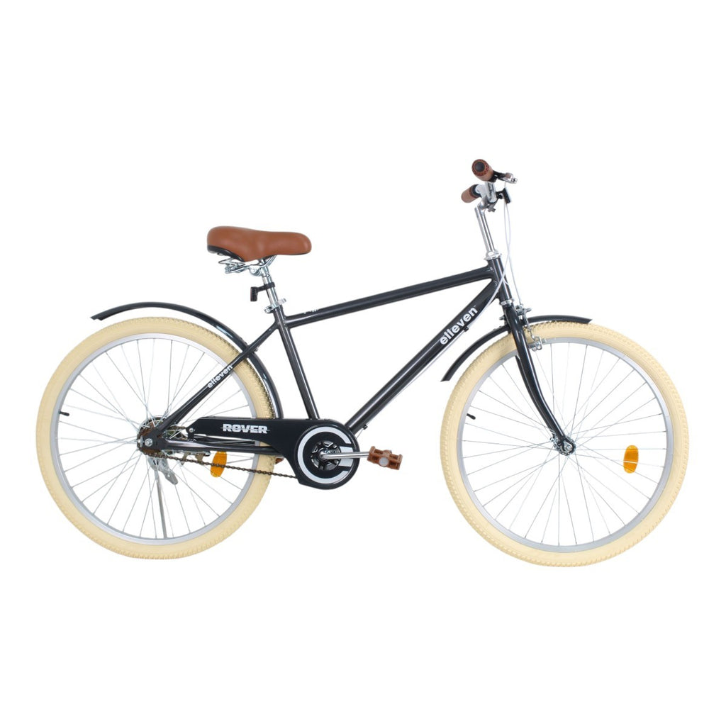 Bicicleta 24 Elleven Rover 2026 Aço Cinza/Branco
