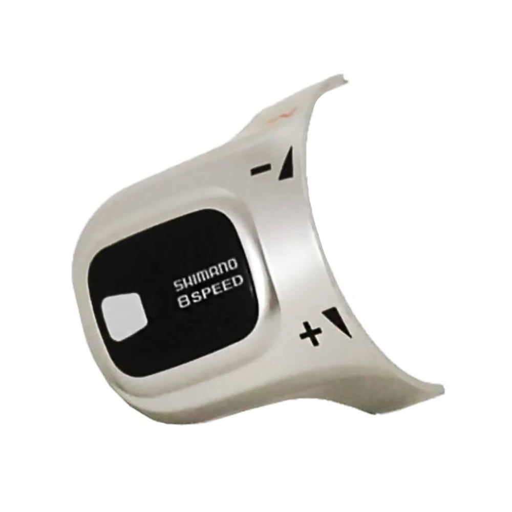 VISOR OTICO DE ALAVANCA CAMBIO SHIMANO SL-8S20 (Y6FD98020) - PRATA