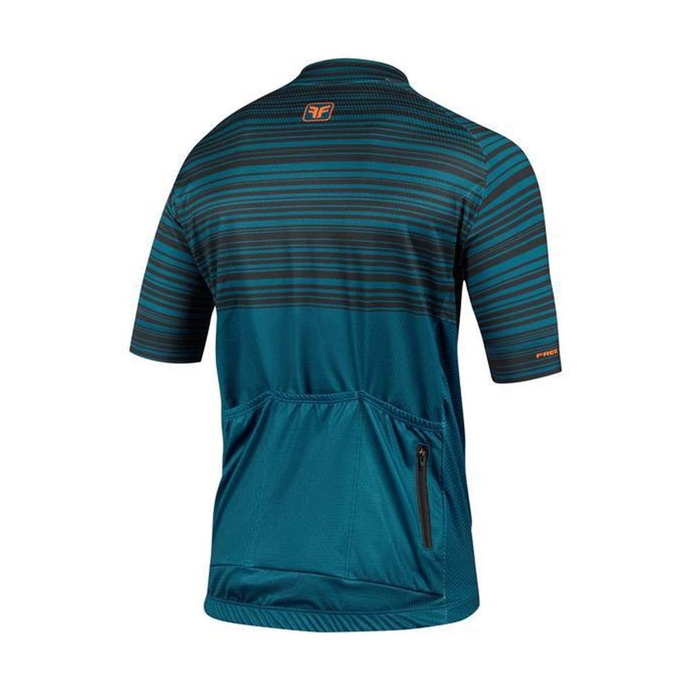 CAMISA CICLISMO FREE FORCE SPORT AZURE