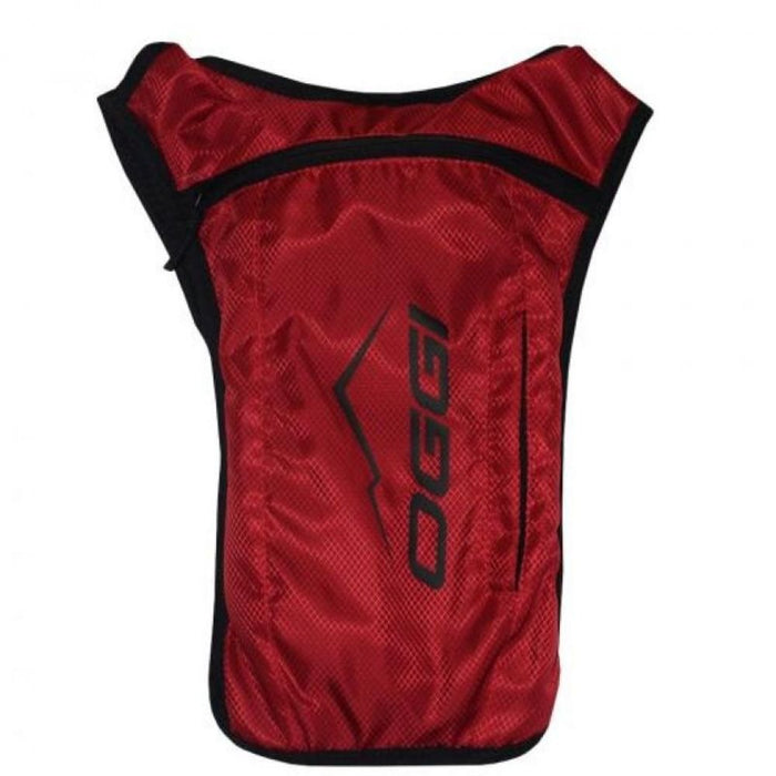 MOCHILA DE HIDRATAÇAO 2L OGGI HACKER RACE COM REFIL - VERMELHO / 2 Litros