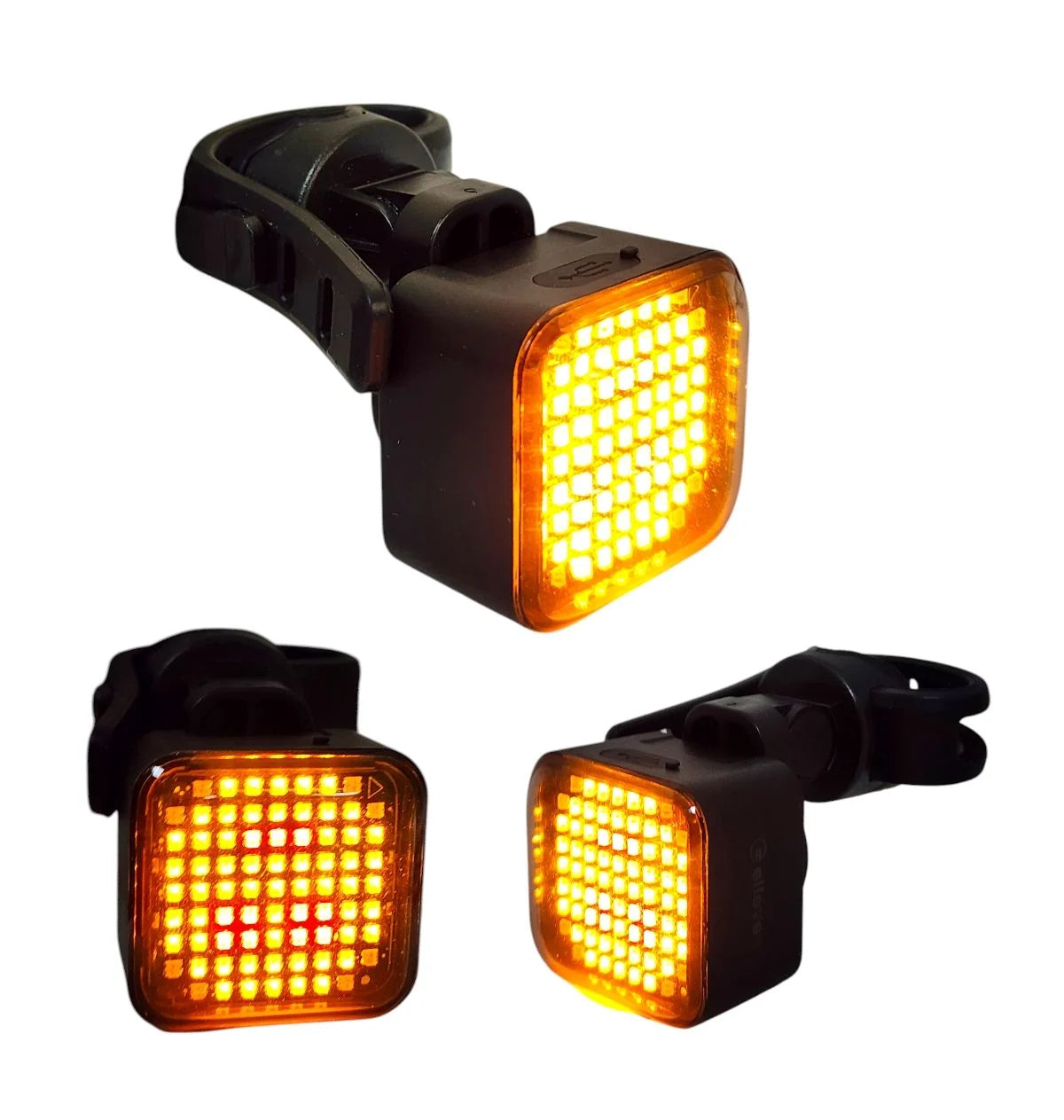 PISCA SINALIZADOR 8 EMOJI 50LM + SENSOR DE FRENAGEM
