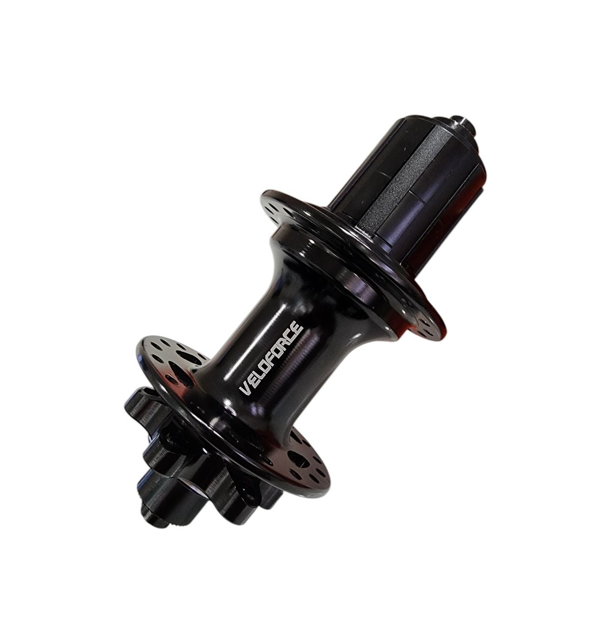 CUBO VELOFORCE  DT/TS 36F ALUM CASSETE 6 ROLAMENTOS BARULHENTO-PRETO