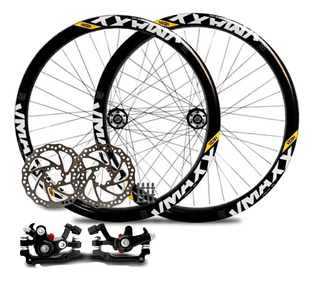 RODAS 26 VMAXX SL DISC PRETO ROSCA + FREIO DISCO MECANICO