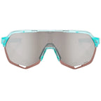 OCULOS 100% S2 -  POLISHED TRANSLUCENT MINT - HIPER SILVER MIRROR LENS