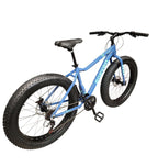 BICICLETA 26 ELLEVEN ALIEN FAT BIKE 21V SHIMANO AZUL/VERDE