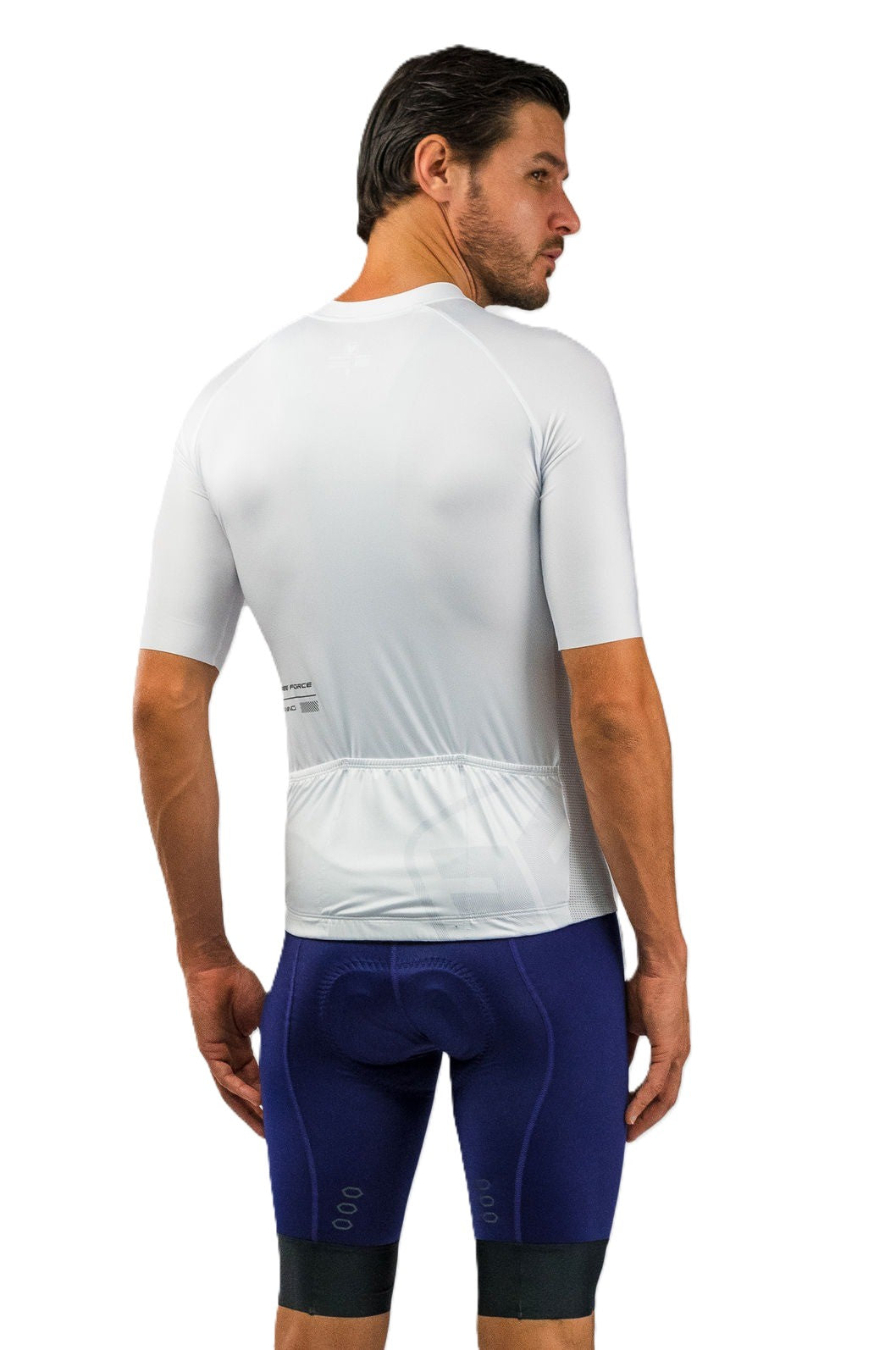 CAMISA DE CICLISMO MASCULINA FREE FORCE TRAINING WHITE - BRANCO - M