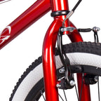 BICICLETA 20 PRO-X BMX SERIE 5 LIMITED VERMELHO MET/BRANCO