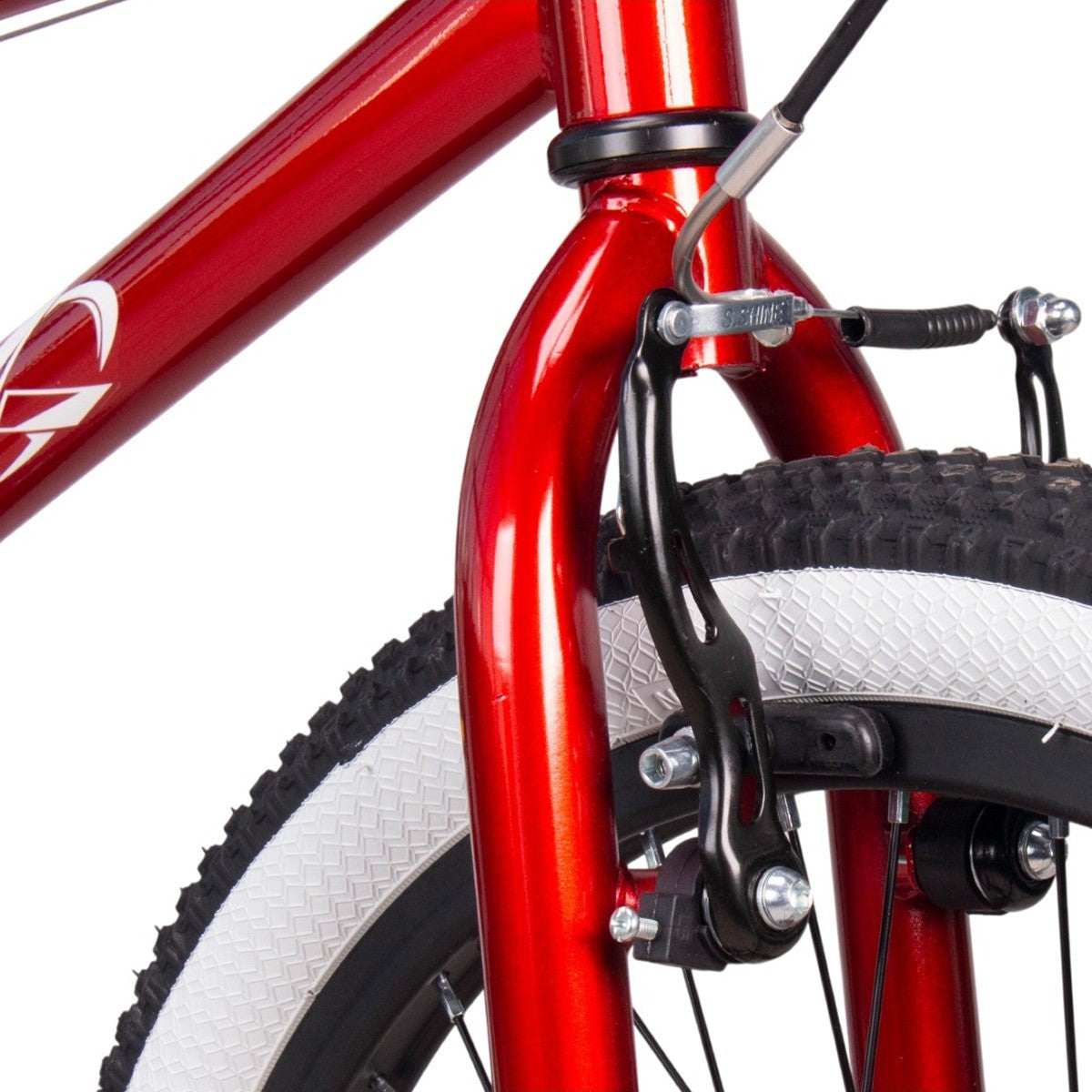BICICLETA 20 PRO-X BMX SERIE 5 LIMITED VERMELHO MET/BRANCO