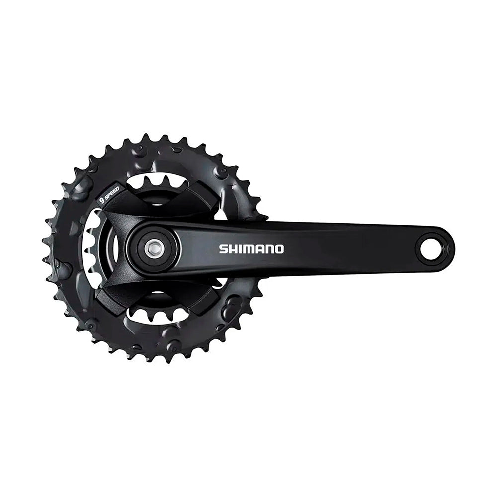 Pedivela Shimano 2x9v Altus Mt101 (22x36) - Preto - (175mm