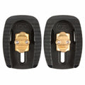 TACO C/ ADAPTADOR P/ SAPATILHAS SPEED CRANK BROTHERS 3-HOLE - PRETO
