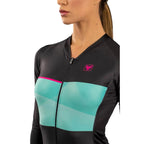 Camisa Cic. Feminino Manga Longa Free Force Training Blur