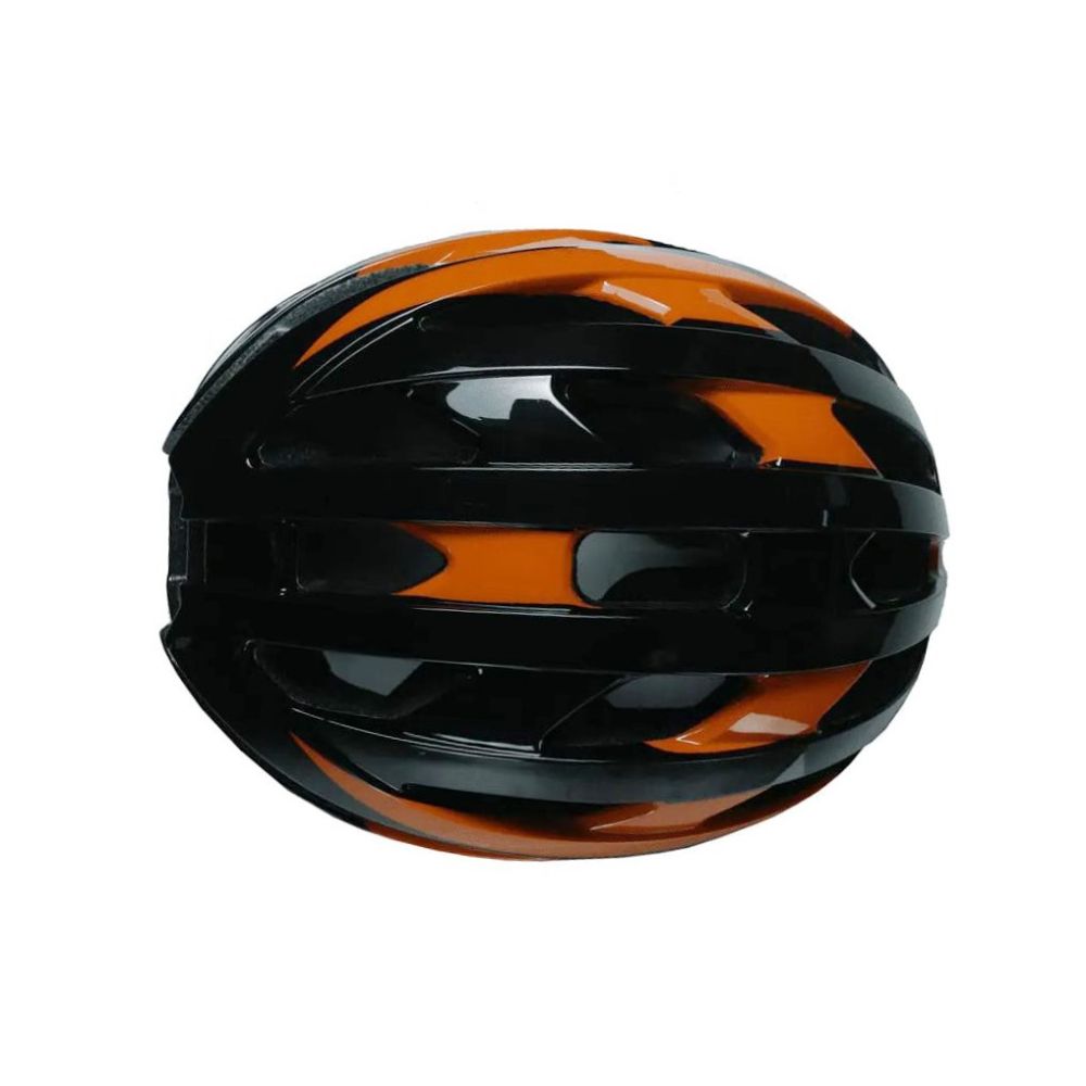 CAPACETE BRAVE S-352 - PRETO/LARANJA - G