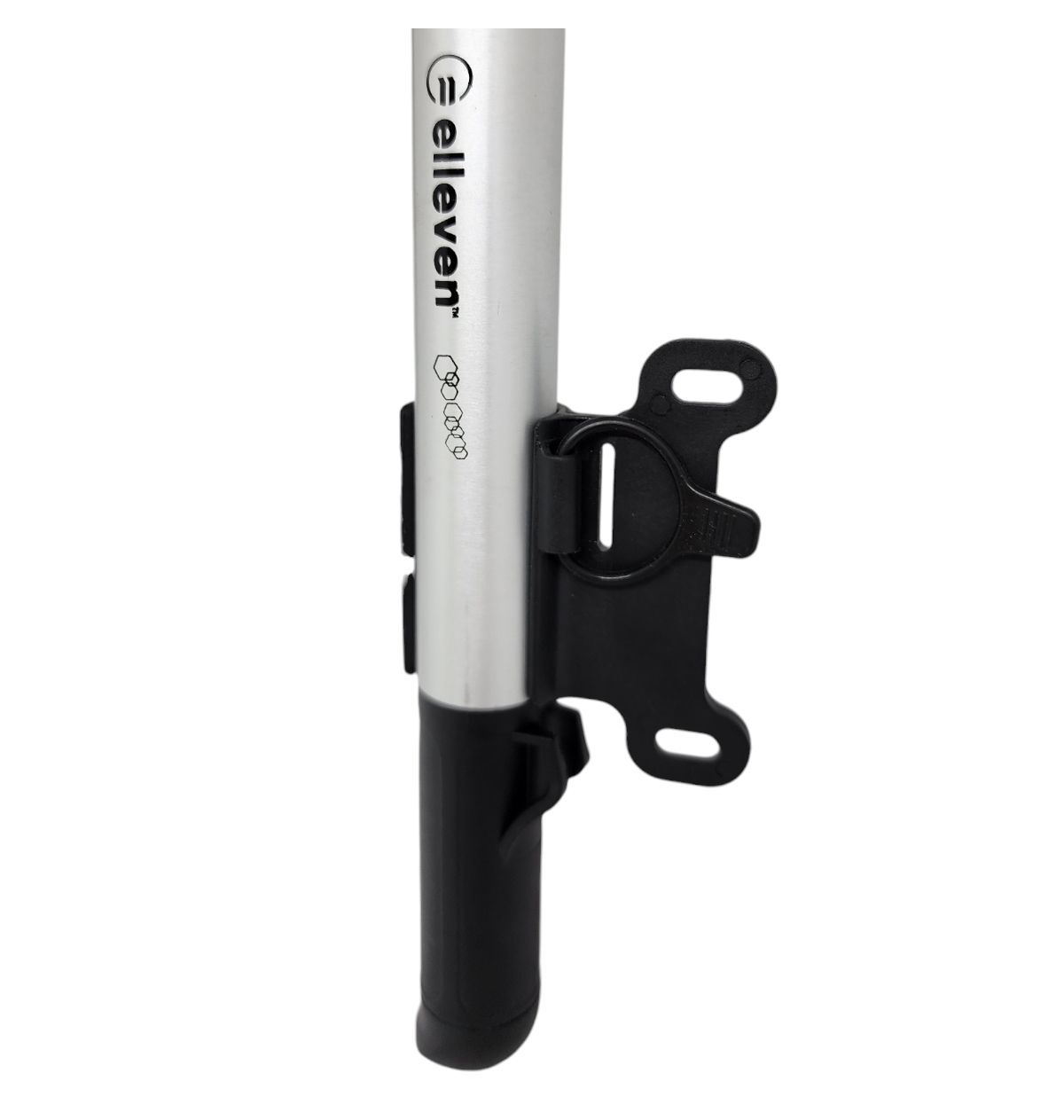 Bomba Mini Aluminio Com Mangueira E Manometro 80 Psi Elleven