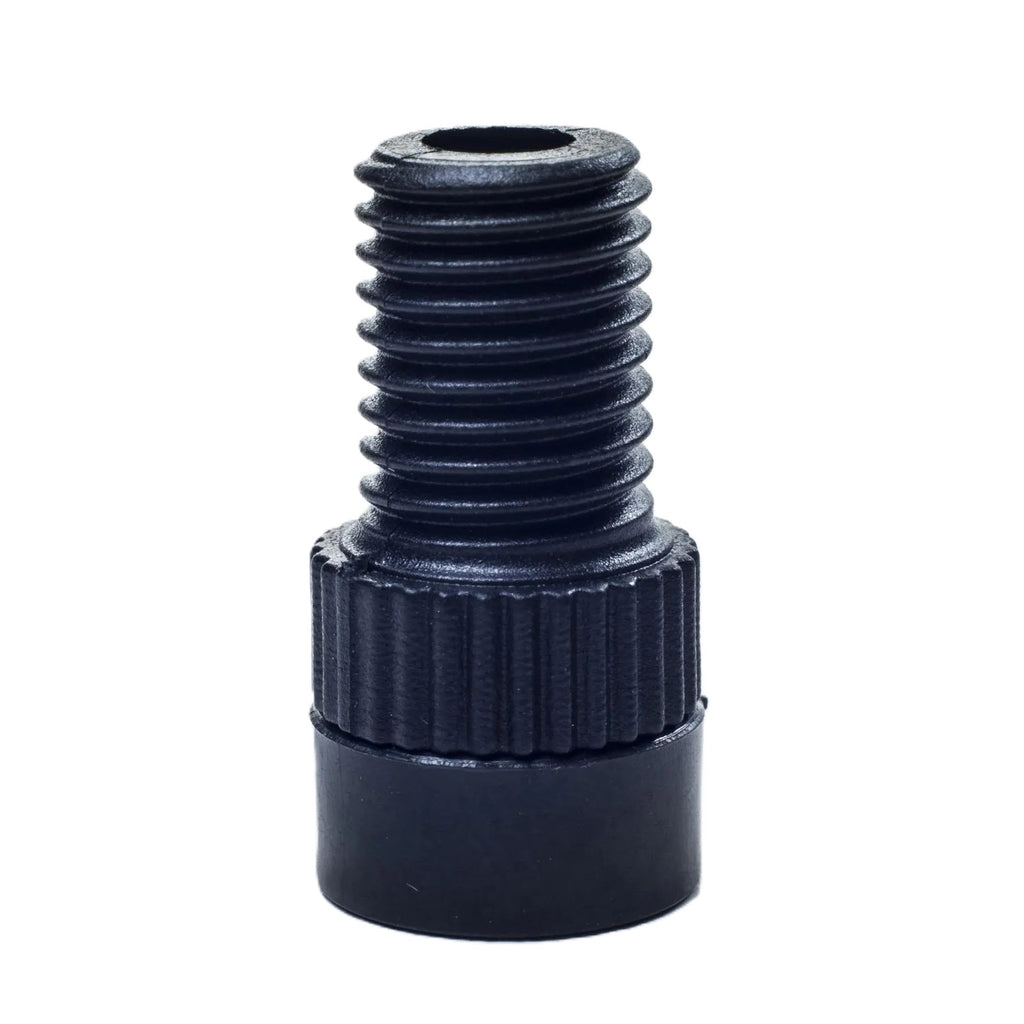 ADAPTADOR DE VÁLVULA NYLON PRESTA P/ BUTYL/SCHRADER/AMERICANA - PRETO