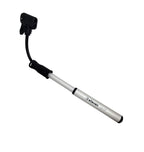 Bomba Mini Barril Aluminio Bico 2 Vias Mangueira Retrátil Interna 100 Psi