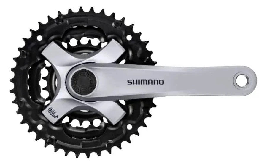 Pedivela Shimano Ty501 Reduzido 6/7/8v (24x34x42) - (170mm) - Prata