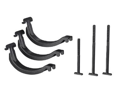 KIT DE FIXAÇÃO THULE UPRIDE 599 P/ SQUAREBAR (8898) (28087) - PRETO