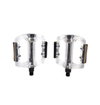PEDAL 1/2 VELOFORCE ESFERADO ACRÍLICO COM REFLETOR TRANSPARENTE