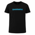 CAMISETA CASUAL SHIMANO PRETA LOGO AZUL TAM - P