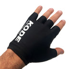 Luva Aberta Kode Cycling Pro Gel Preto/Cinza - GG