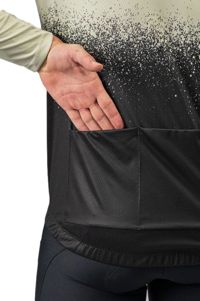 CAMISA DE CICLISMO FREE FORCE MASCULINA BASIC MANGA LONGA DIRTY 2024