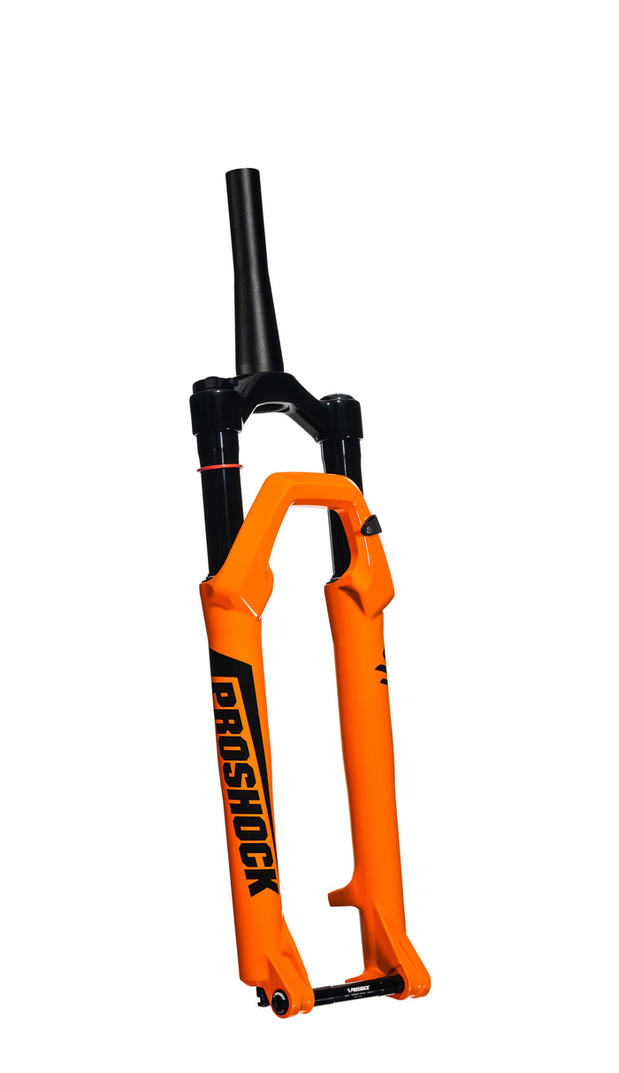 Suspensão Onix Trava No Crown Spider Aro 29 Tubo Tapered Eixo 15x100 Colors - Laranja / Tapered / 100mm