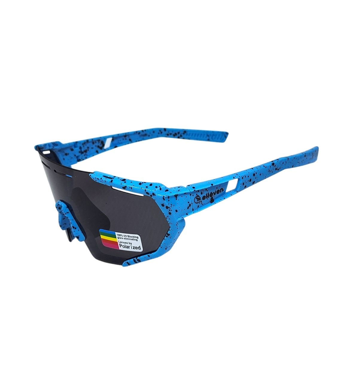 OCULOS CICLISMO KIDS ELLEVEN XQ547 LENTE POLARIZADA AZUL