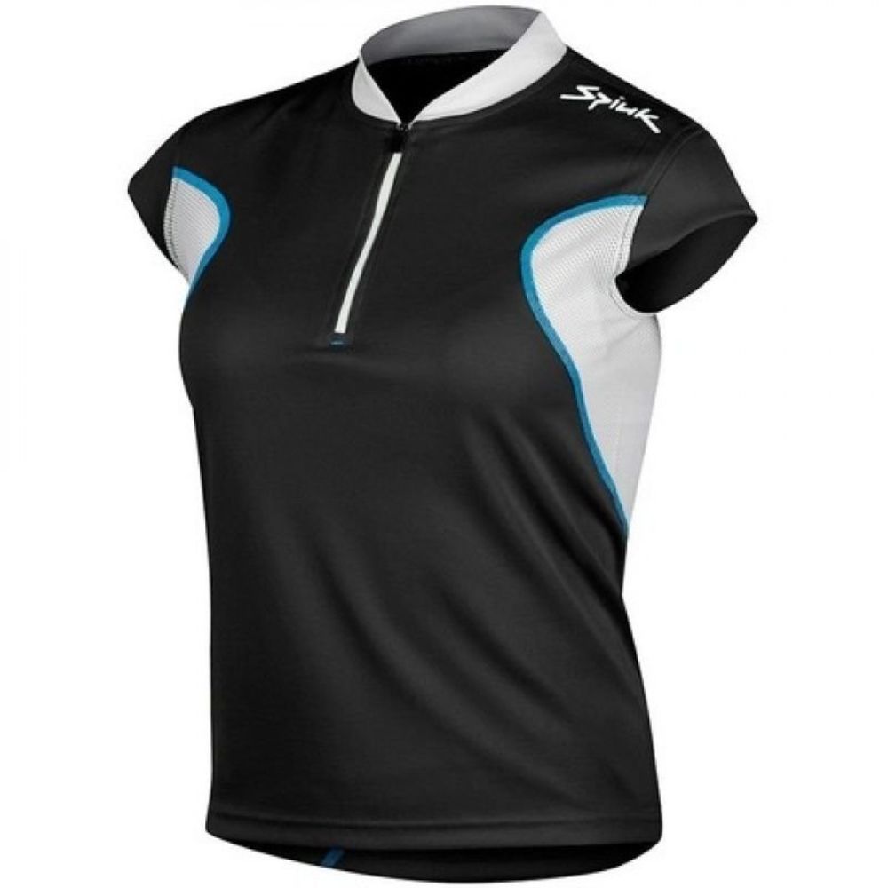 CAMISA CICLISMO SPIUK ANATOMIC FEMININA - PRETO - G