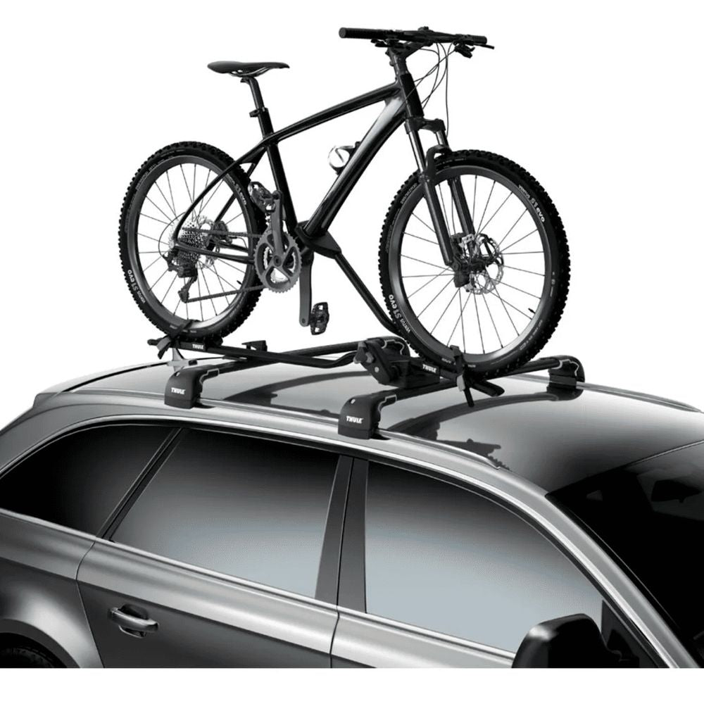 TRANSBIKE THULE PRO RIDE CALHA TETO C/ AJUSTE (598B) - PRETO