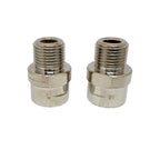 EXTENSOR DE PEDAL 16MM 9/16 INOX PRATA