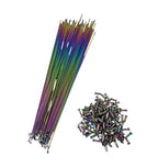 RAIO FINO 262X2.0MM RAINBOW NIPLE LATÃO 36 UNIDADES