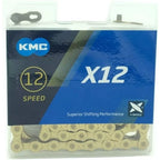 CORRENTE FINA KMC X12 GOLD P/ 12V - DOURADO