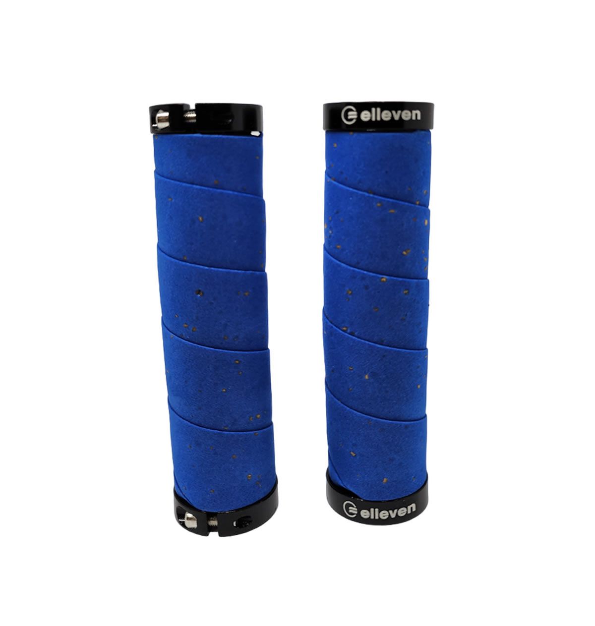 MANOPLA ELLEVEN MTB EM EVA COM TRAVA 130MM PRETA