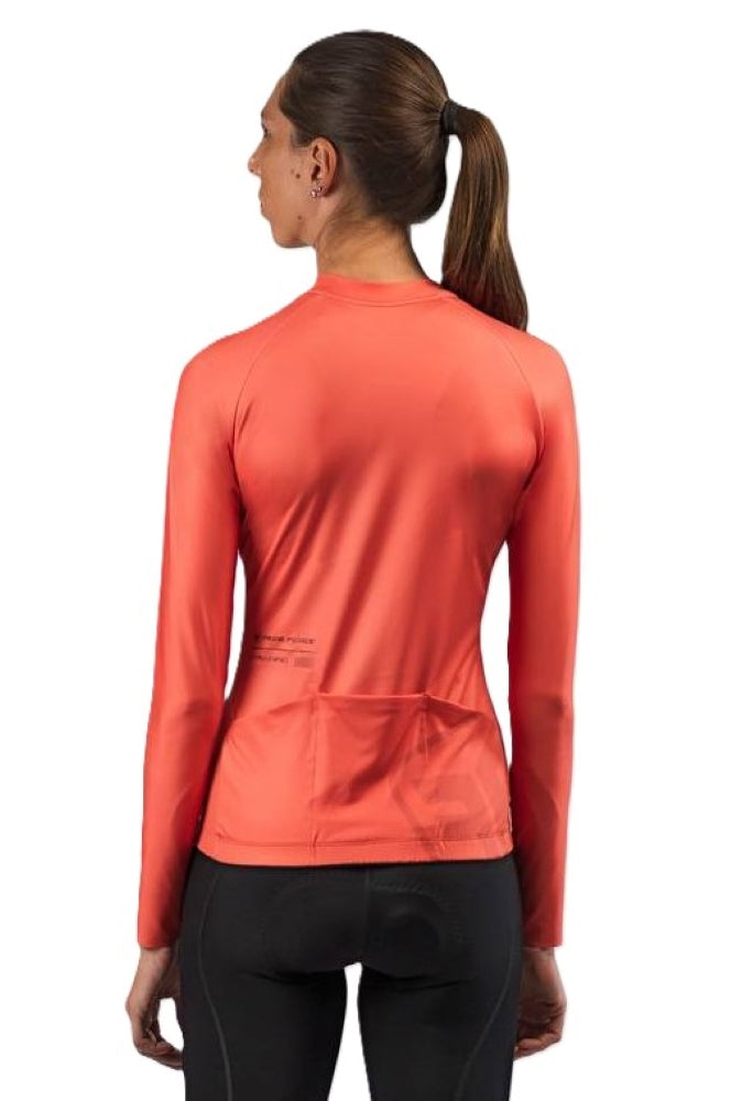 CAMISA DE CICLISMO FREE FORCE FEMININA MANGA LONGA TRAINING LIVING 2024
