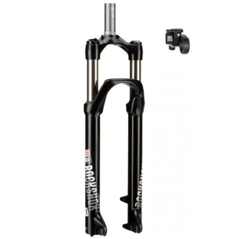 SUSPENSÃO DE BICICLETA 29 AHEAD ROCK SHOX XC30 TK 100MM C/TRAVA REM - PRETO - AHEAD SET