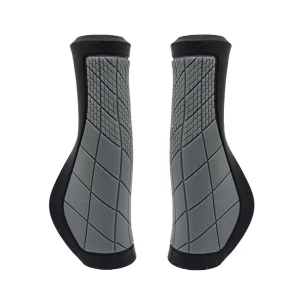 Manopla Elleven Ergonomica 136,5mm X 92mm - Cinza/Preto
