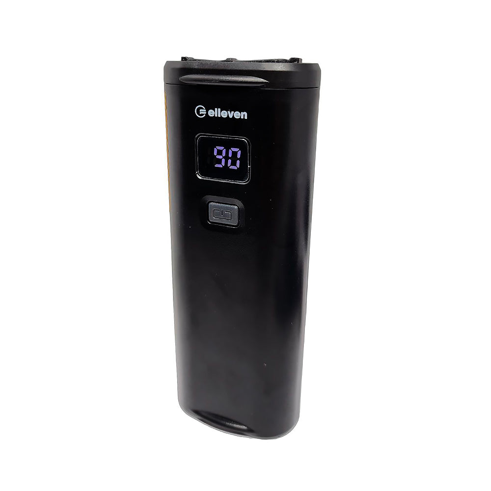 Farol E-Bike Elleven Com Bateria E Suporte 900 Lumens Recarregável Usb - Preto Fosco