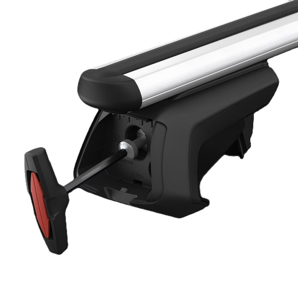 RACK DE TETO THULE 730404 SMARTRACK XT ALUMÍNIO PARA FORD Edge 5 Portas SUV 2009–2014