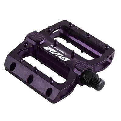 Pedal Plataforma Alm Absolute Brutus 9/16 Roxo