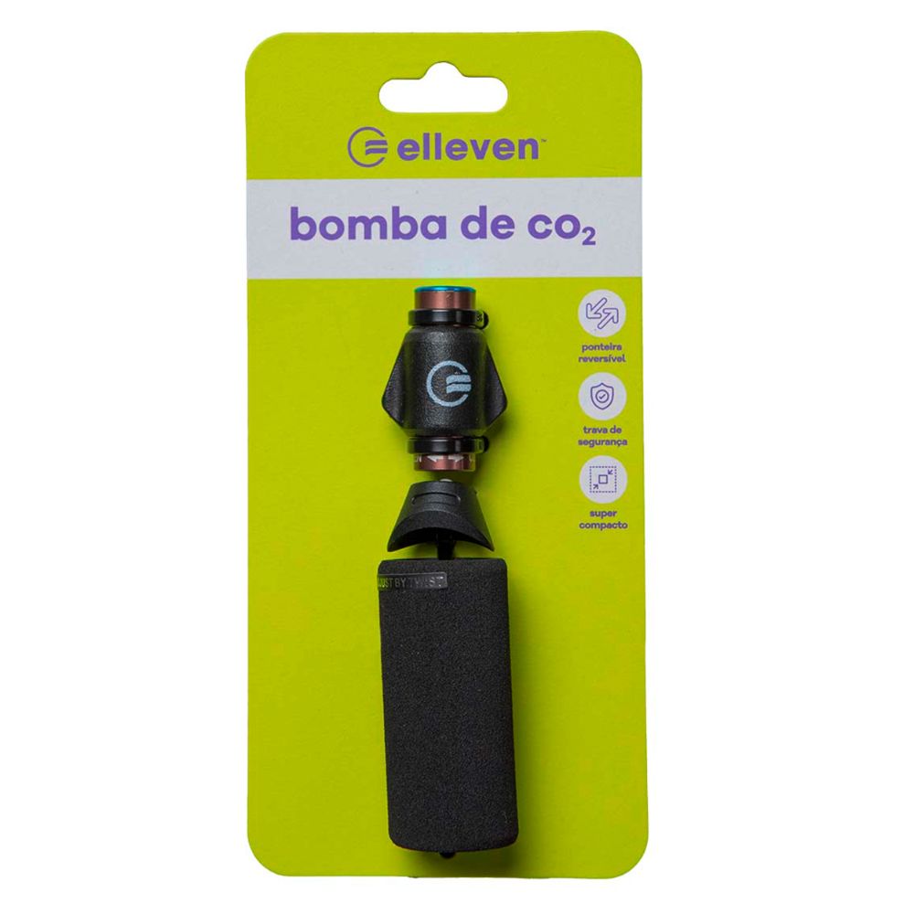 APLICADOR CO2 ALUMINIO CNC ELLEVEN S/ CILINDRO - PRETO